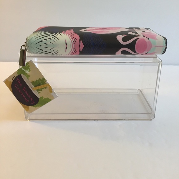🏖NWT Flamingo Zipper Wallet🏖 - Picture 6 of 8